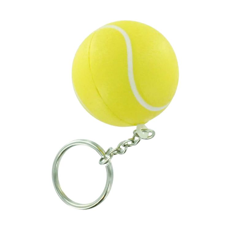 Picture of Keyring with Tennis Ball Stress Item