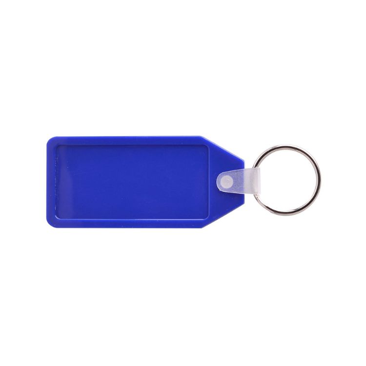 Picture of Long Hexagon Hard Plastic Keyring