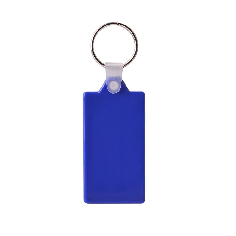 Picture of Rectangular Hard Plastic Keyring