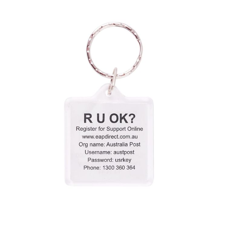 Picture of Square Acrylic Keyring