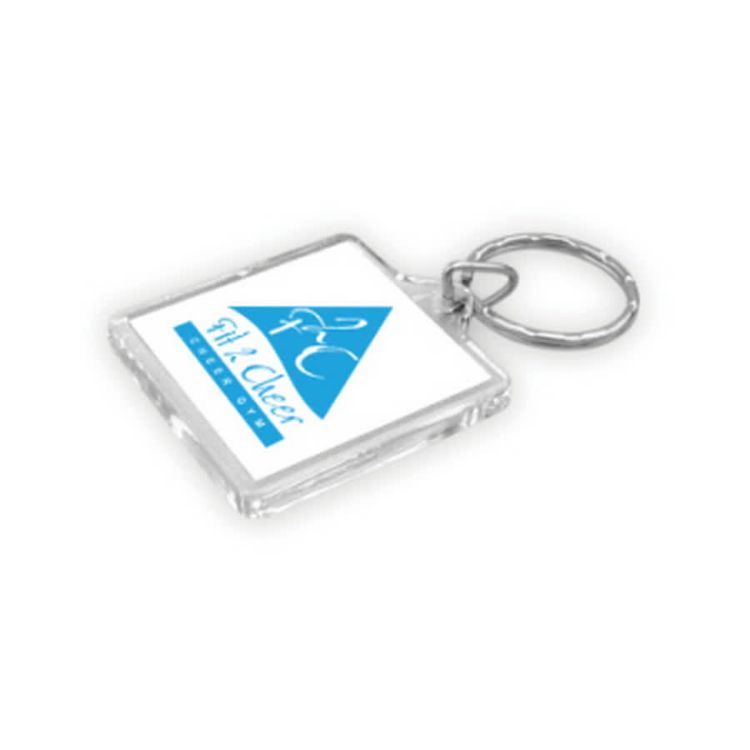 Picture of Square Acrylic Keyring