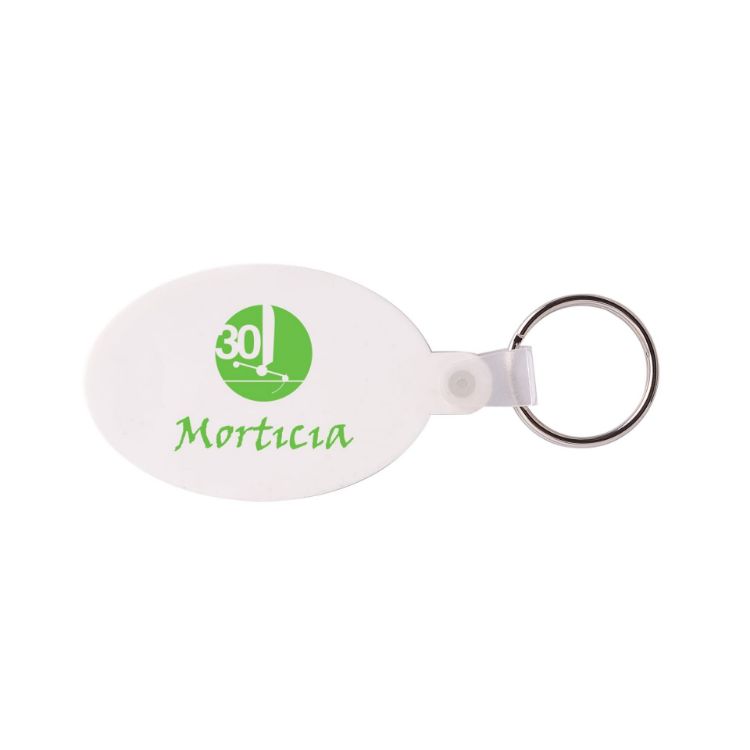 Picture of Oval Durasoft Keyring