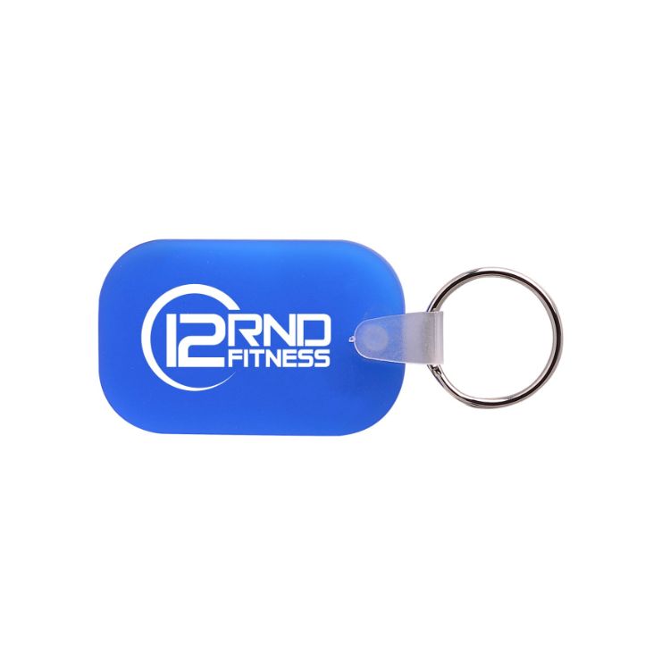 Picture of Oblong Durasoft Keyring