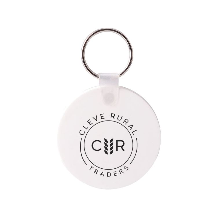 Picture of Round Durasoft Keyring