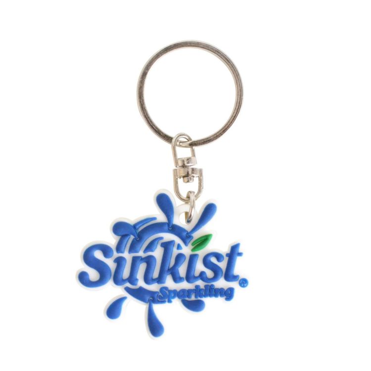 Picture of Custom Shape PVC Keyring