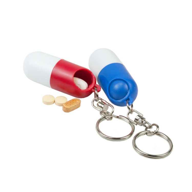 Picture of Pill Capsule Keychain