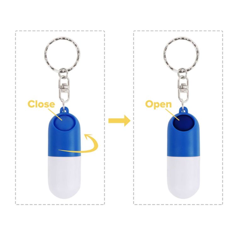 Picture of Pill Capsule Keychain