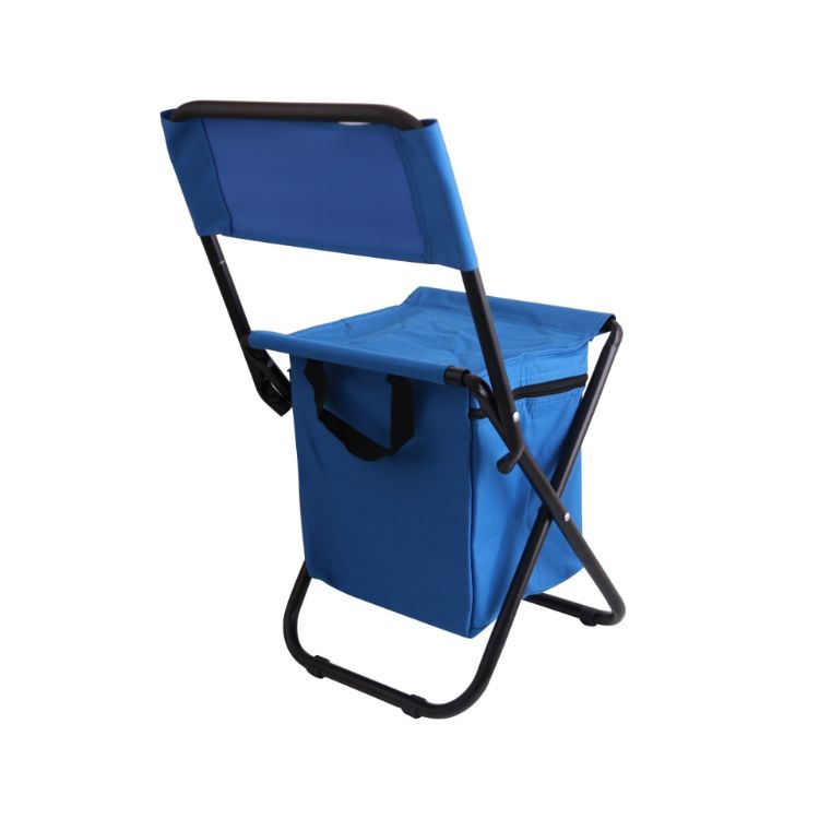 Picture of Adult Foldable Camping Chair with Cooler Bag