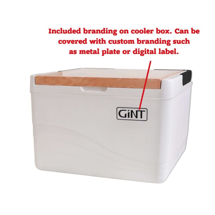 Picture of 11L Wooden Lid Cooler Box