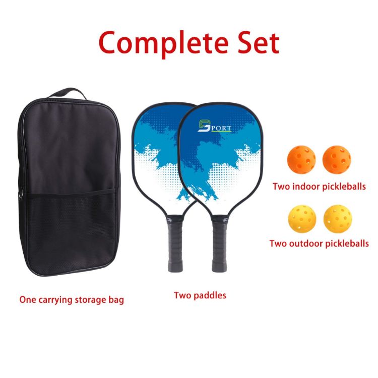 Picture of Wooden Pickleball Set