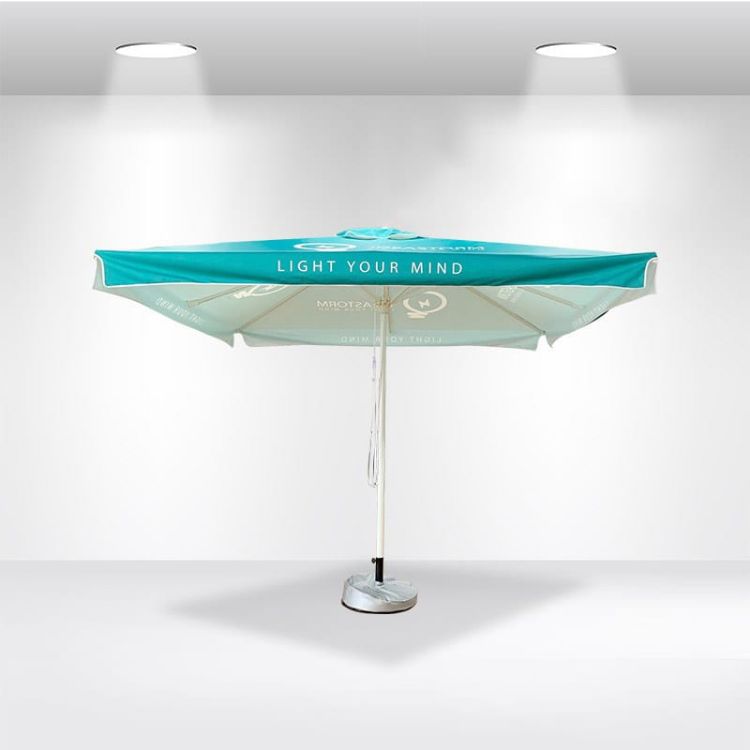 Picture of 3x3m Square Market Umbrellas With Valances