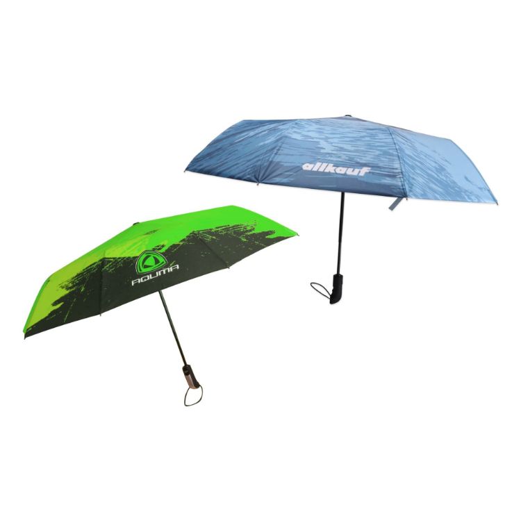 Picture of Folding Ten-Panel Digital Print Umbrella