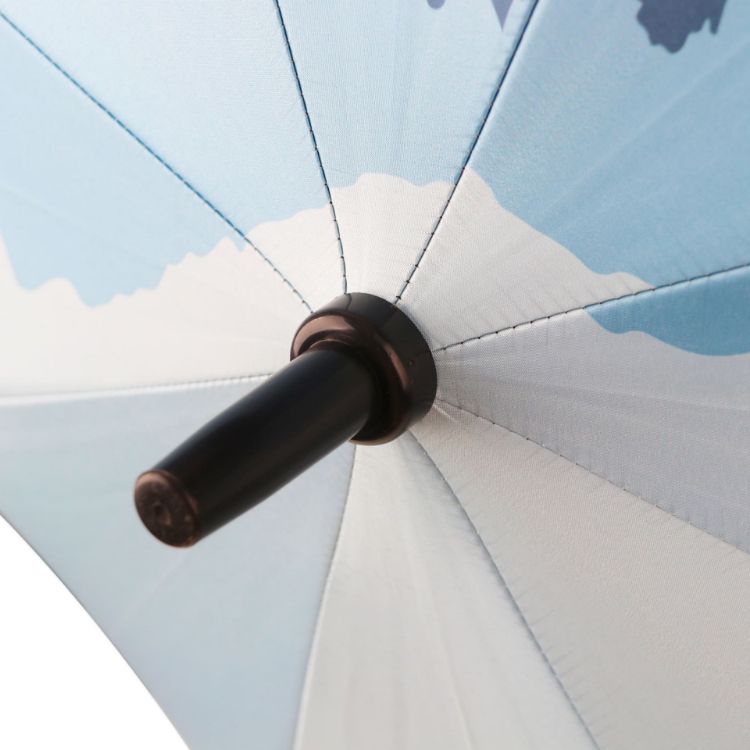 Picture of Classic Eight-Panel Digital Print Umbrella
