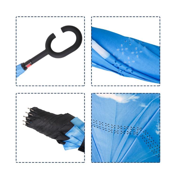 Picture of Reversible Folding Umbrella