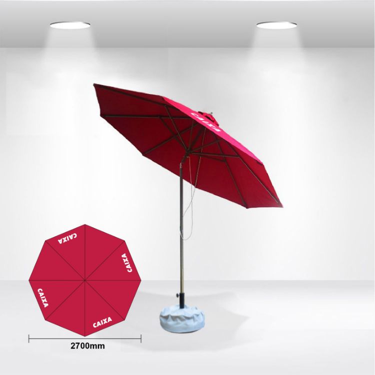 Picture of 2.7x2.7m Tilting Commercial Market Umbrella