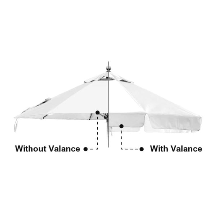 Picture of 2.7x2.7m Tilting Commercial Market Umbrella