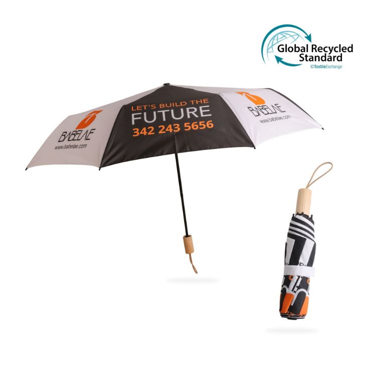 Picture of Regular Triple folding RPET umbrella