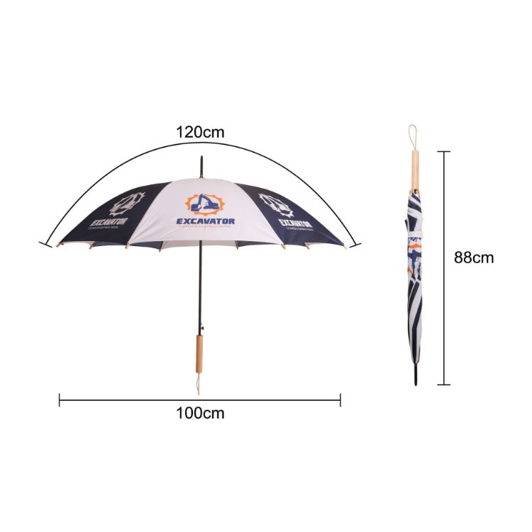 Picture of RPET Umbrella with Straight Handle