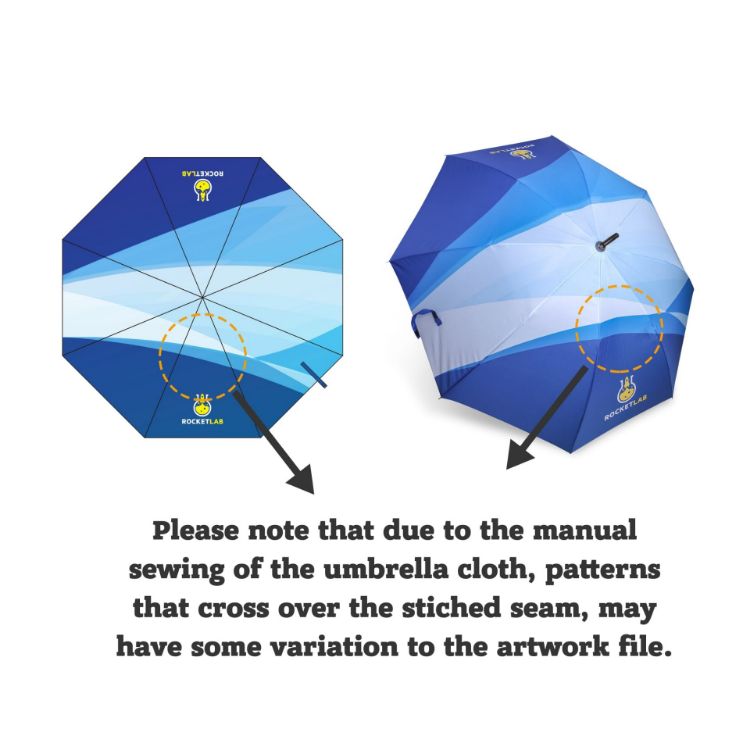 Picture of RPET Umbrella with Straight Handle