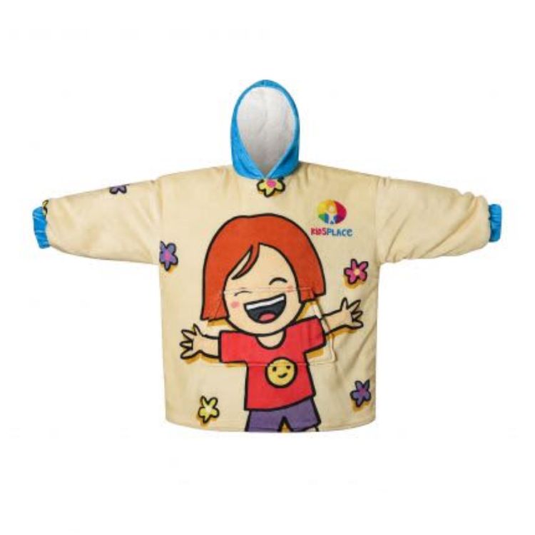 Picture of Kids' premium 100%Polyester Sublimated Wearable Blanket