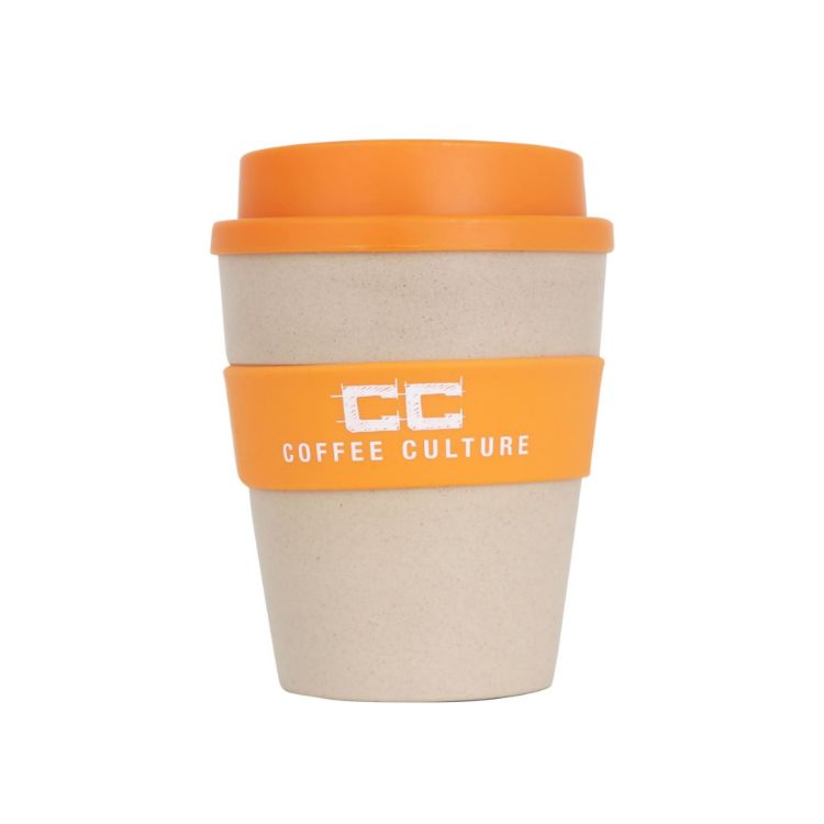 Picture of 350ml Natural rice husk fibre Coffee Cup