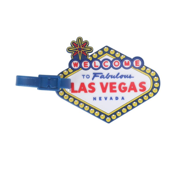 Picture of Custom Shaped PVC Luggage Tag