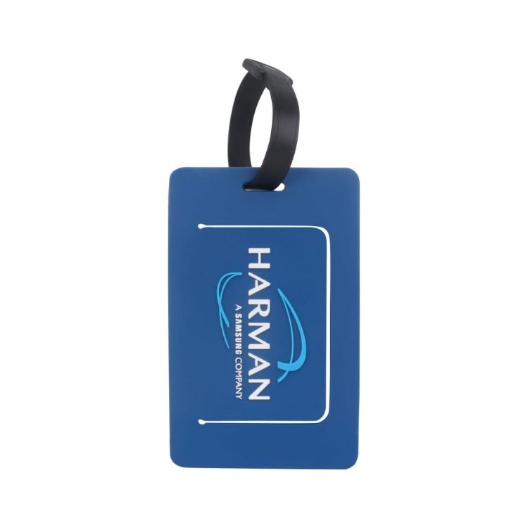 Picture of Custom Shaped PVC Luggage Tag