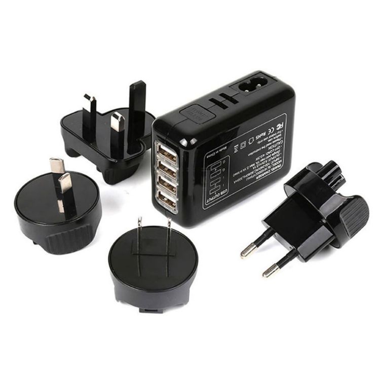 Picture of 4 Ports USB Travel Adapter