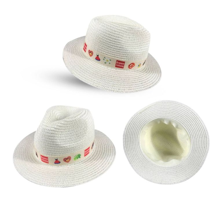 Picture of Straw Hat with Ribbon