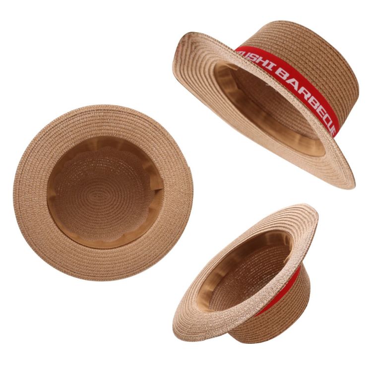 Picture of Straw Hat with Ribbon