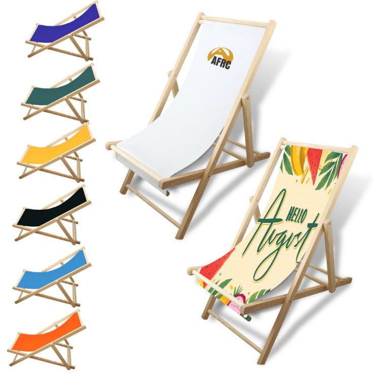 Picture of Wooden Beach Chair