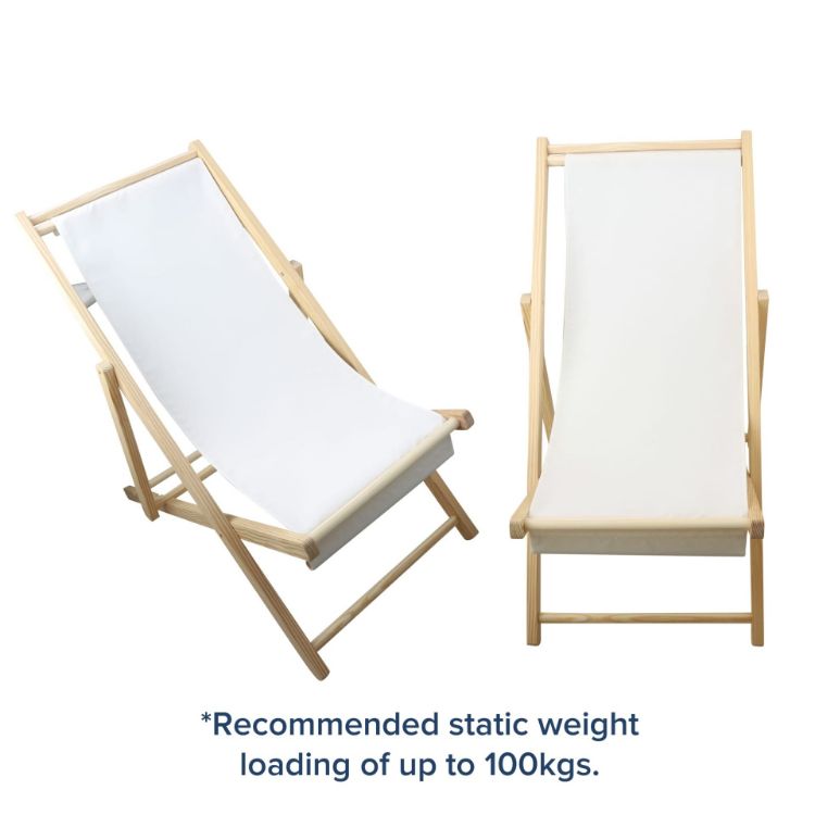 Picture of Wooden Beach Chair