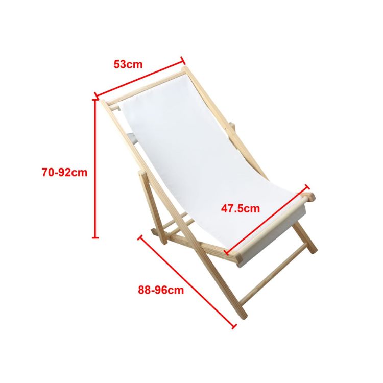 Picture of Wooden Beach Chair