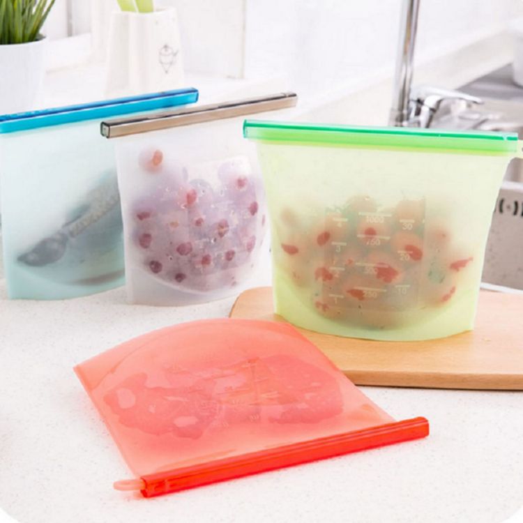 Picture of Silicone Reusable Storage Pouch - 1500ML