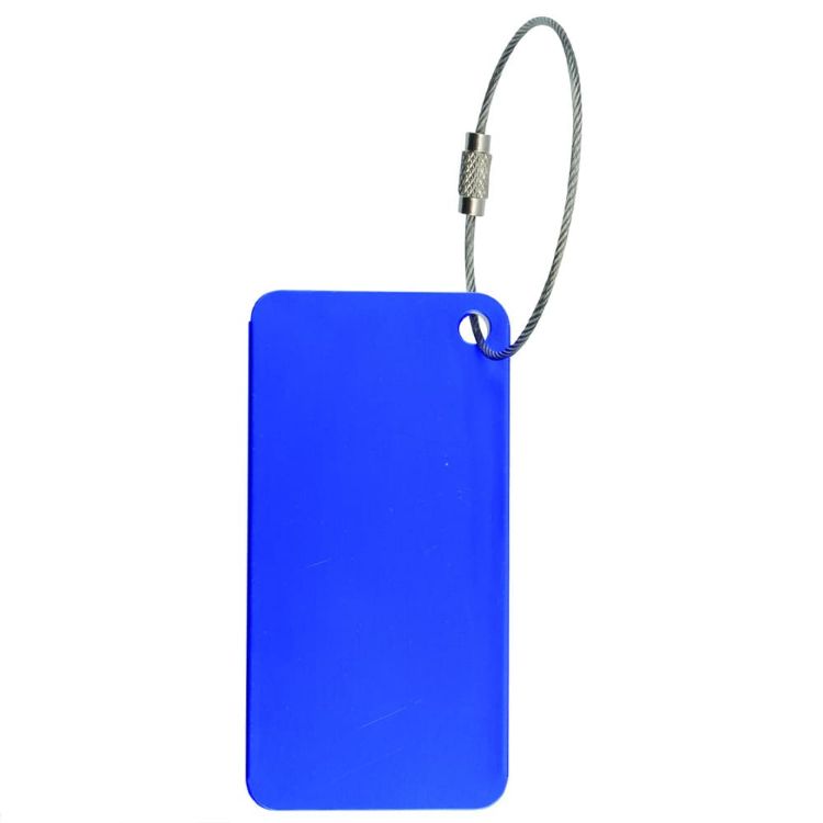 Picture of Square Aluminium Luggage Tag