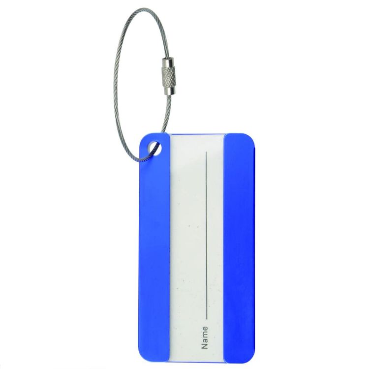 Picture of Square Aluminium Luggage Tag