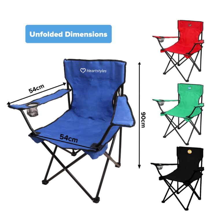 Picture of Regular Foldable Portable Camping Chair