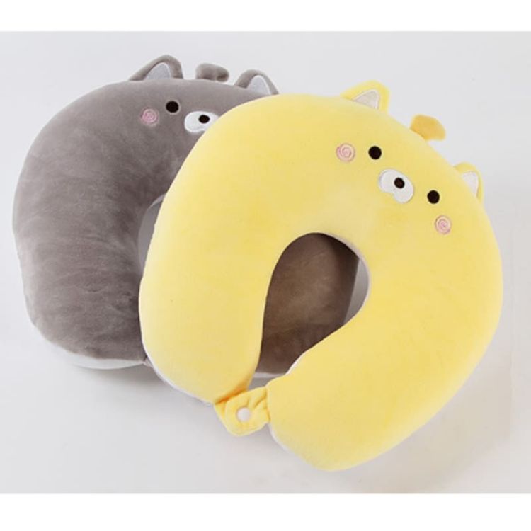 Picture of Cat Shaped 2 In 1 Travel Pillow