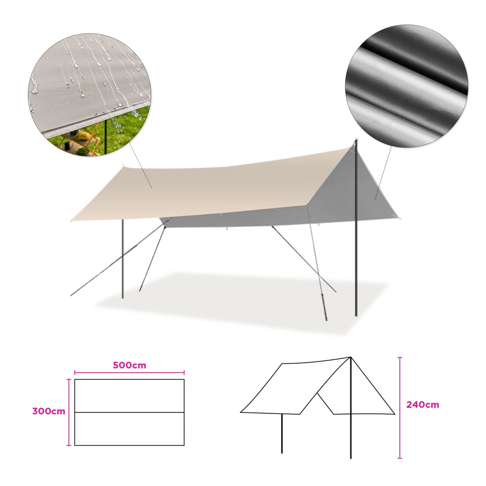 Large Camping Canopy