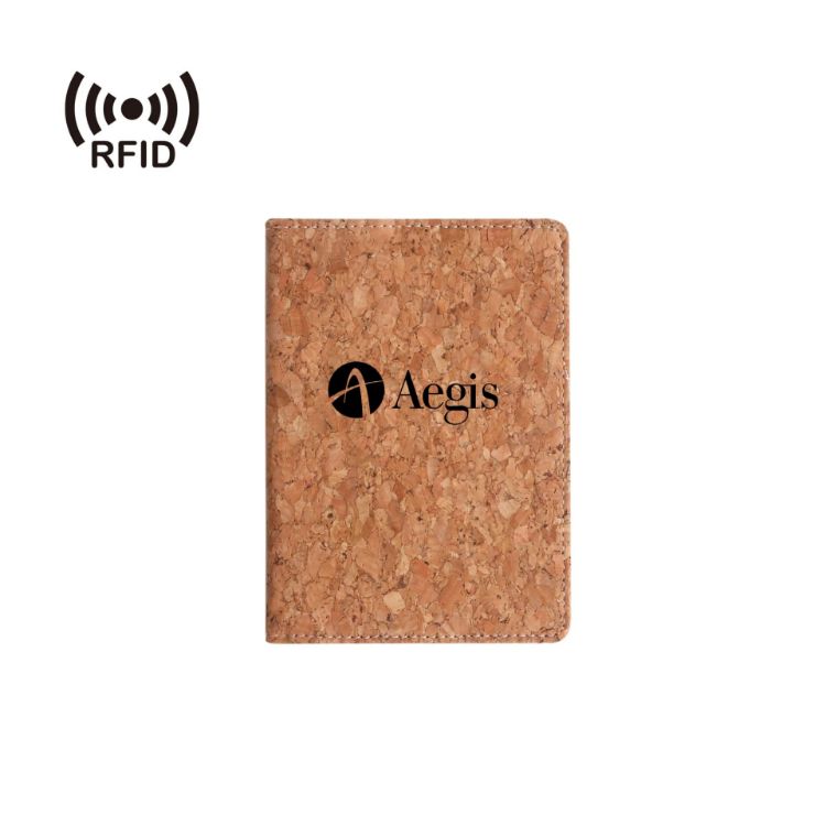 Picture of RFID Cork Passport Holder