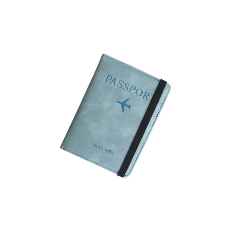 Picture of RFID Multifunctional PU Leather Passport Holder