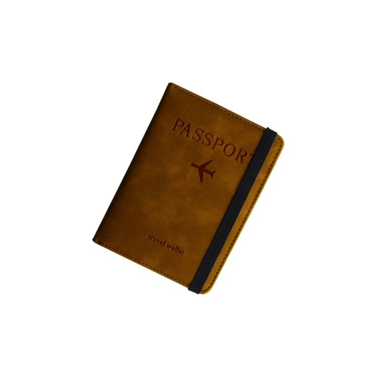 Picture of RFID Multifunctional PU Leather Passport Holder