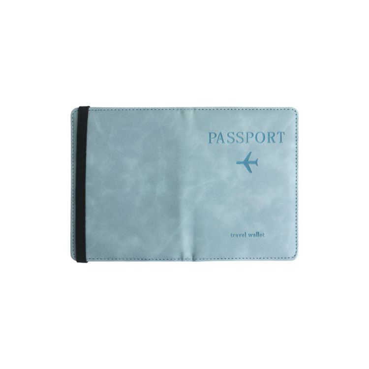 Picture of RFID Multifunctional PU Leather Passport Holder