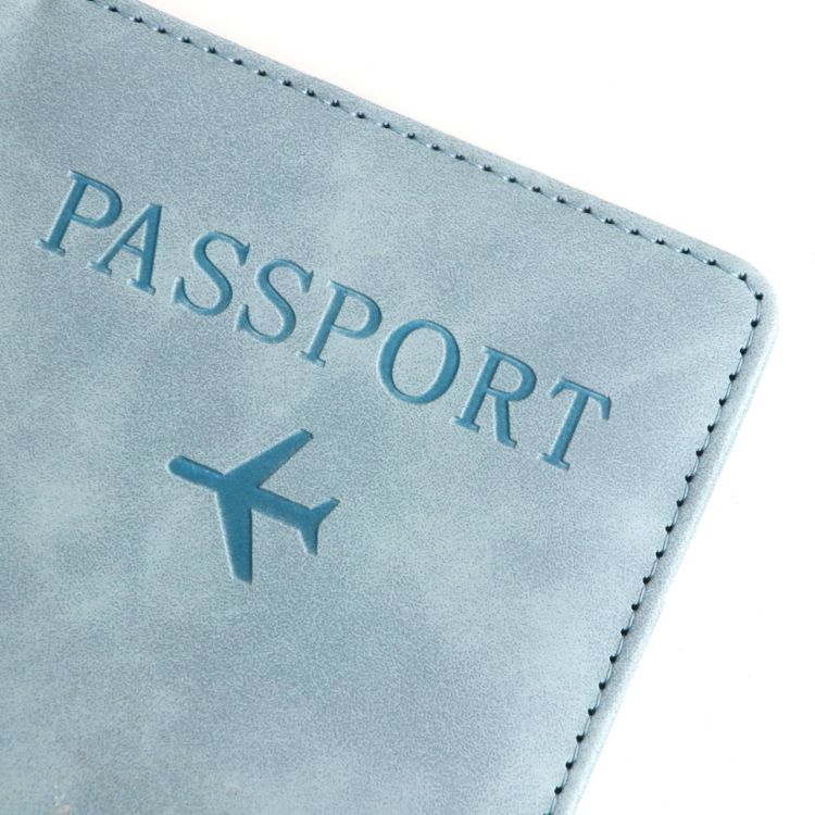 Picture of RFID Multifunctional PU Leather Passport Holder