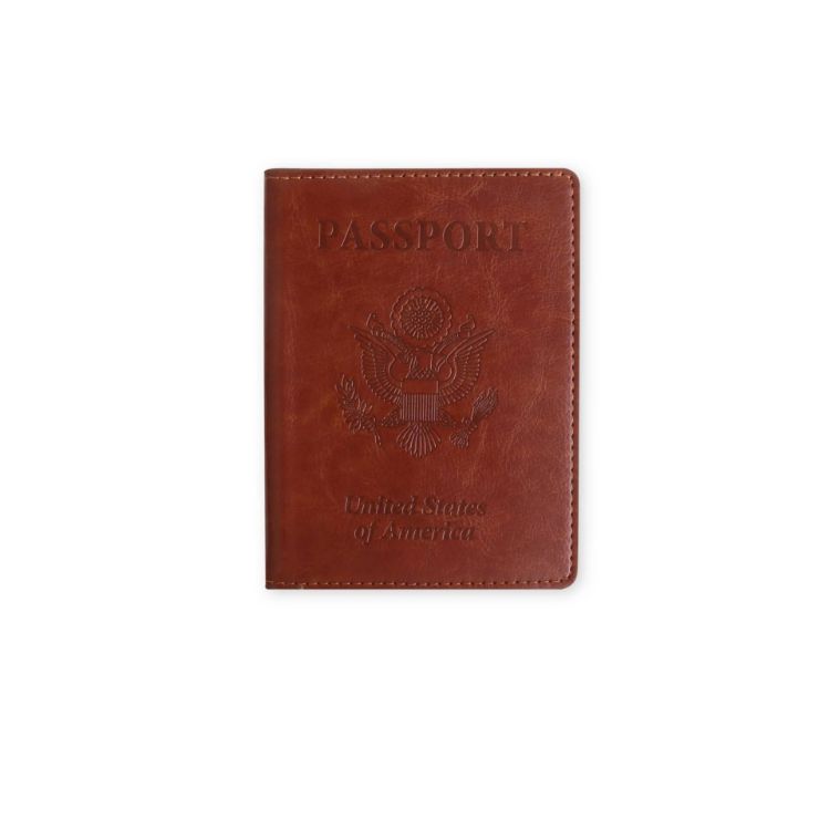 Picture of RFID PU Leather Passport Holder