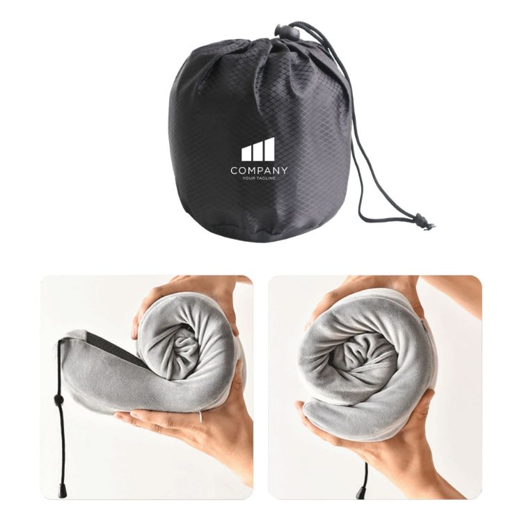 Picture of Memory Foam U-shaped Travel Pillow