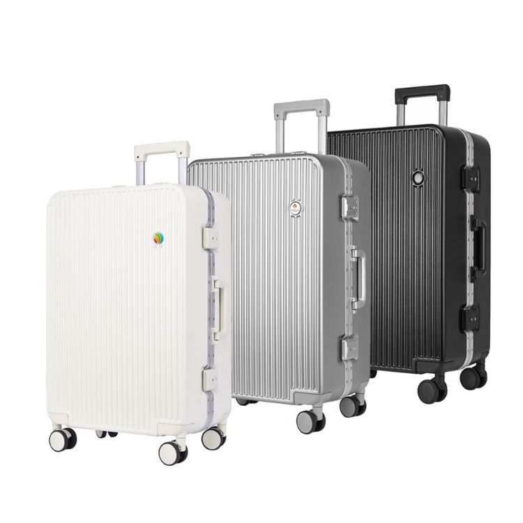 Picture of Ribbed ABS suitcase