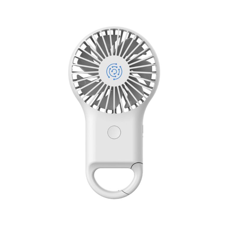 Picture of Carabiner Mini Fan with LED Light