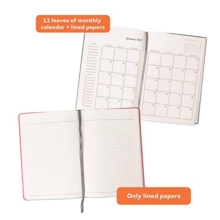 Picture of B5 Full Colour Cardboard Cover Notebook