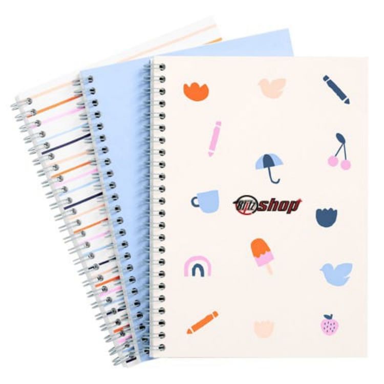 Picture of B5 Full Colour Wiro Binding NoteBook